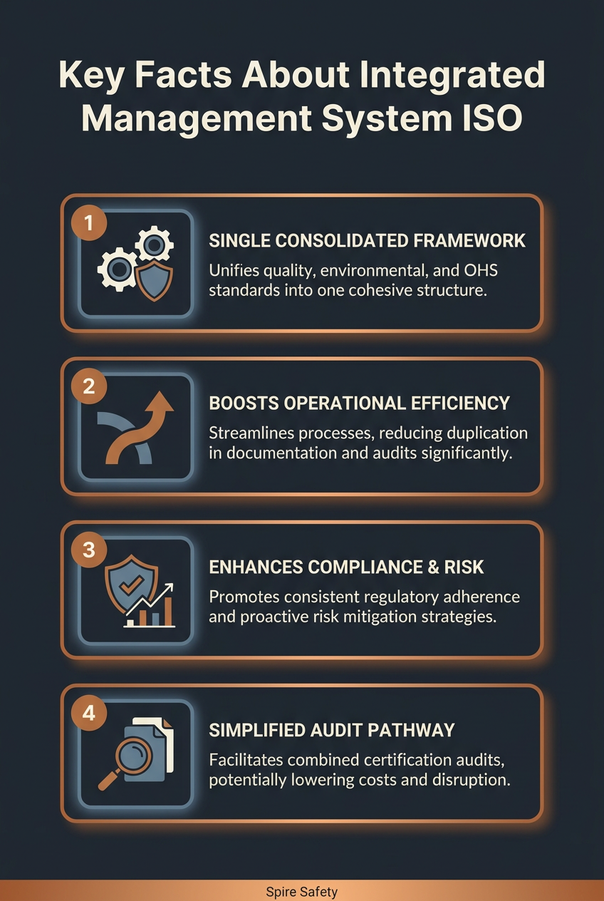 Discover key facts about achieving integrated management system ISO certification in Australia.