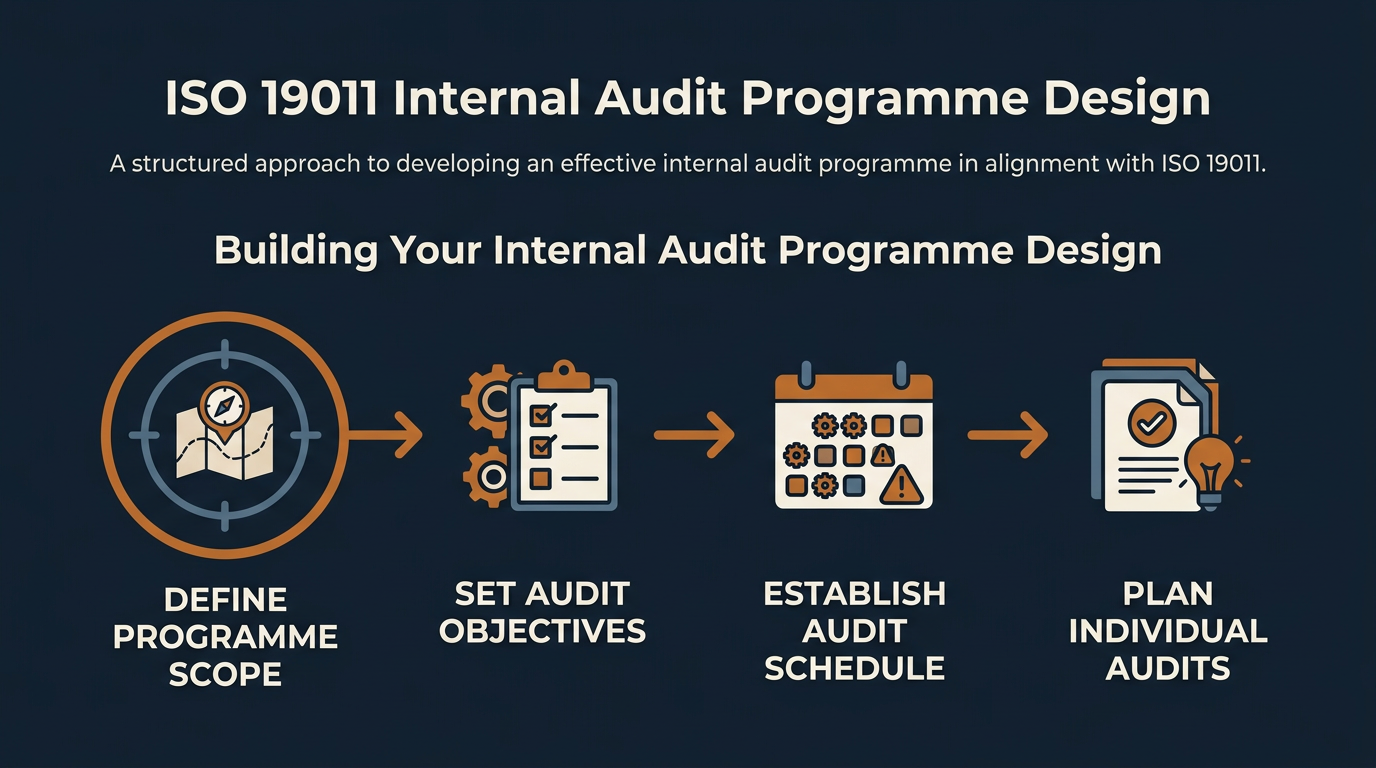 Designing your ISO 19011 internal audit programme for effective management system auditing.