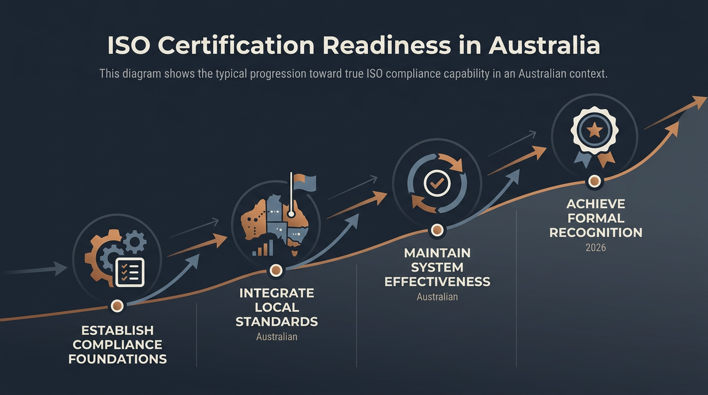 Australian businesses assessing ISO certification readiness for management systems.
