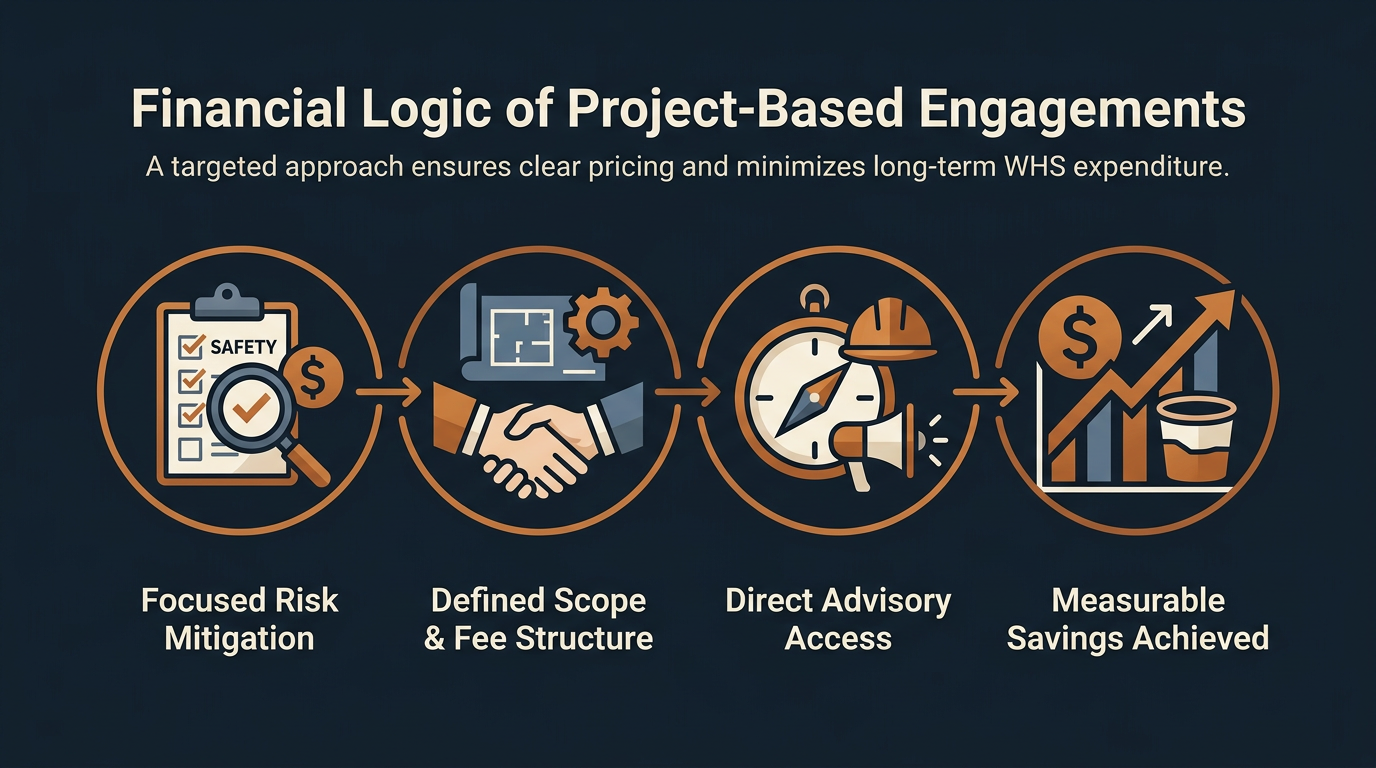 Project WHS Consulting: Financial Logic Financial logic behind project-based WHS consulting in Australia: budget clarity