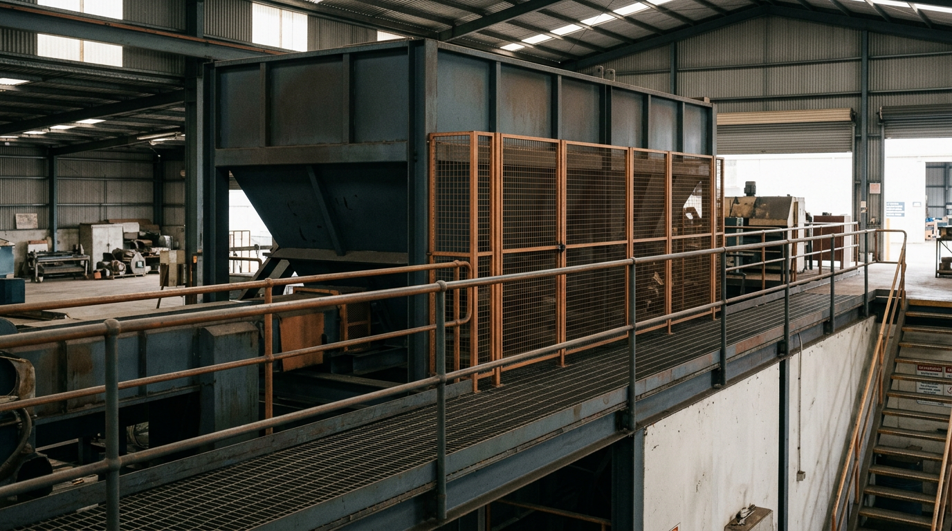 Machinery Guarding: WHS Compliance Manufacturing plant and machinery guarding for SME WHS compliance in Australia