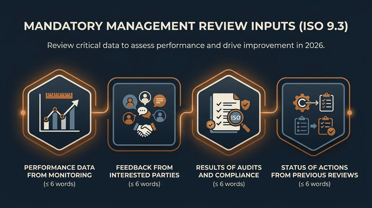 Essential Management Review Inputs Mandatory management review inputs for ISO compliance and WHS