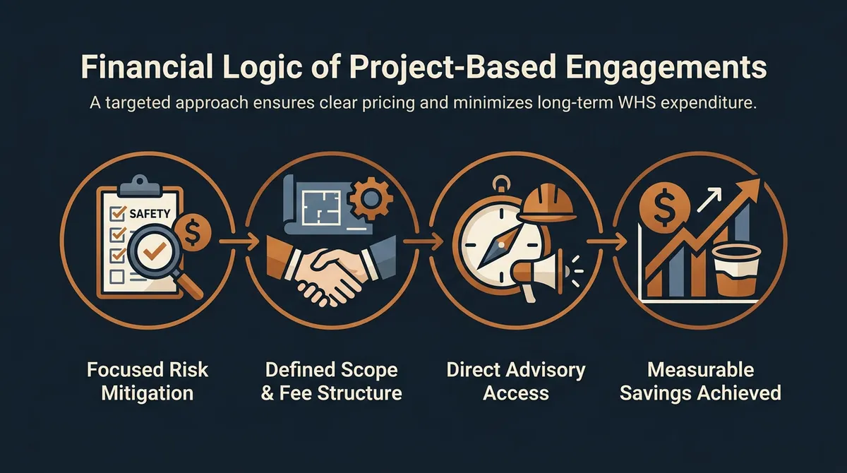 Project WHS Consulting: Financial Logic Financial logic behind project-based WHS consulting in Australia: budget clarity