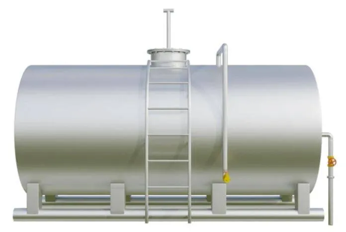 New, clean storage tanks, showing a scenario that might not be a confined space.