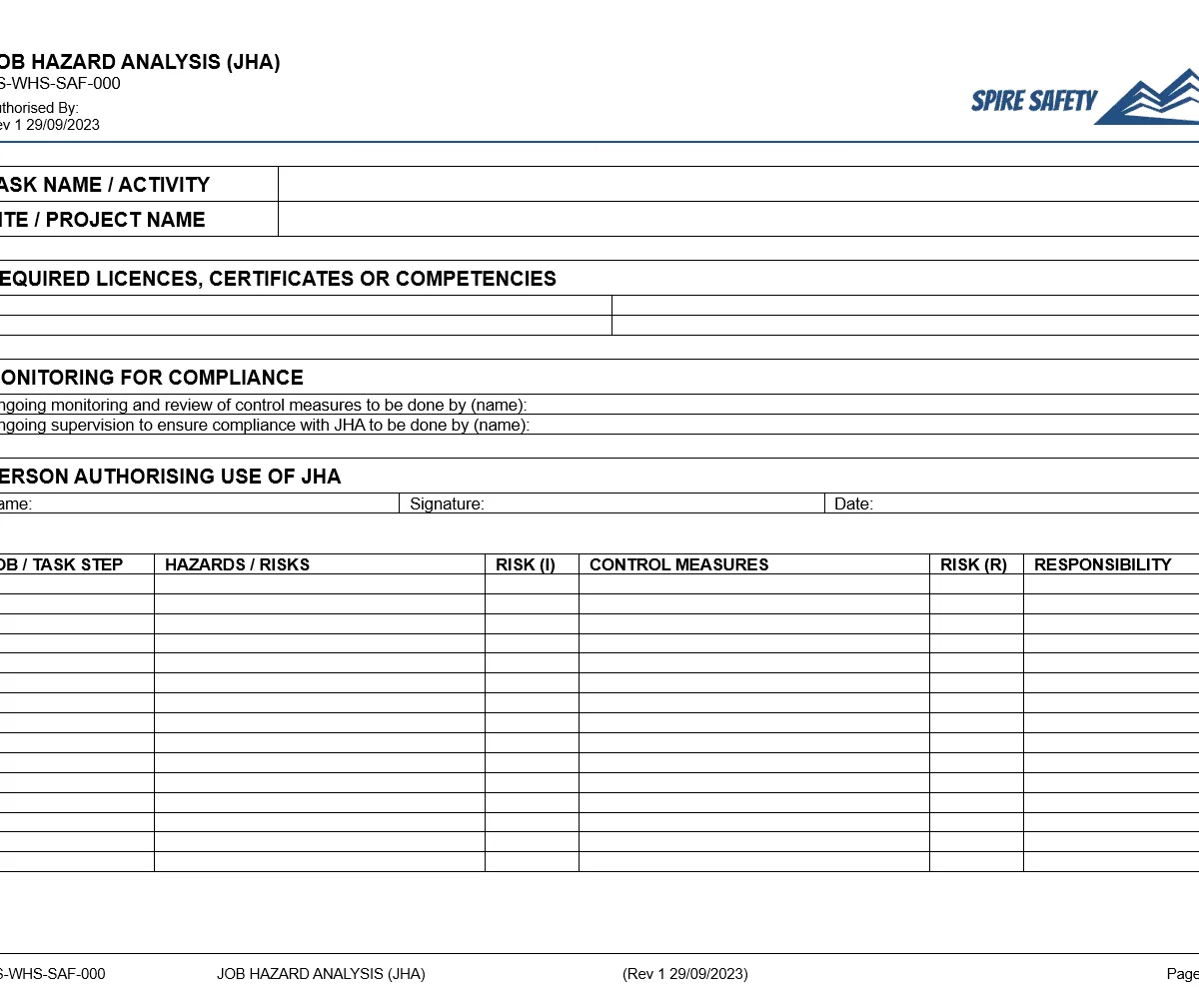JHA Example